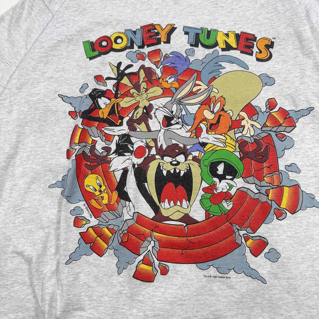 Vintage Looney Tunes Looney Tunes Full Cast Tee XL