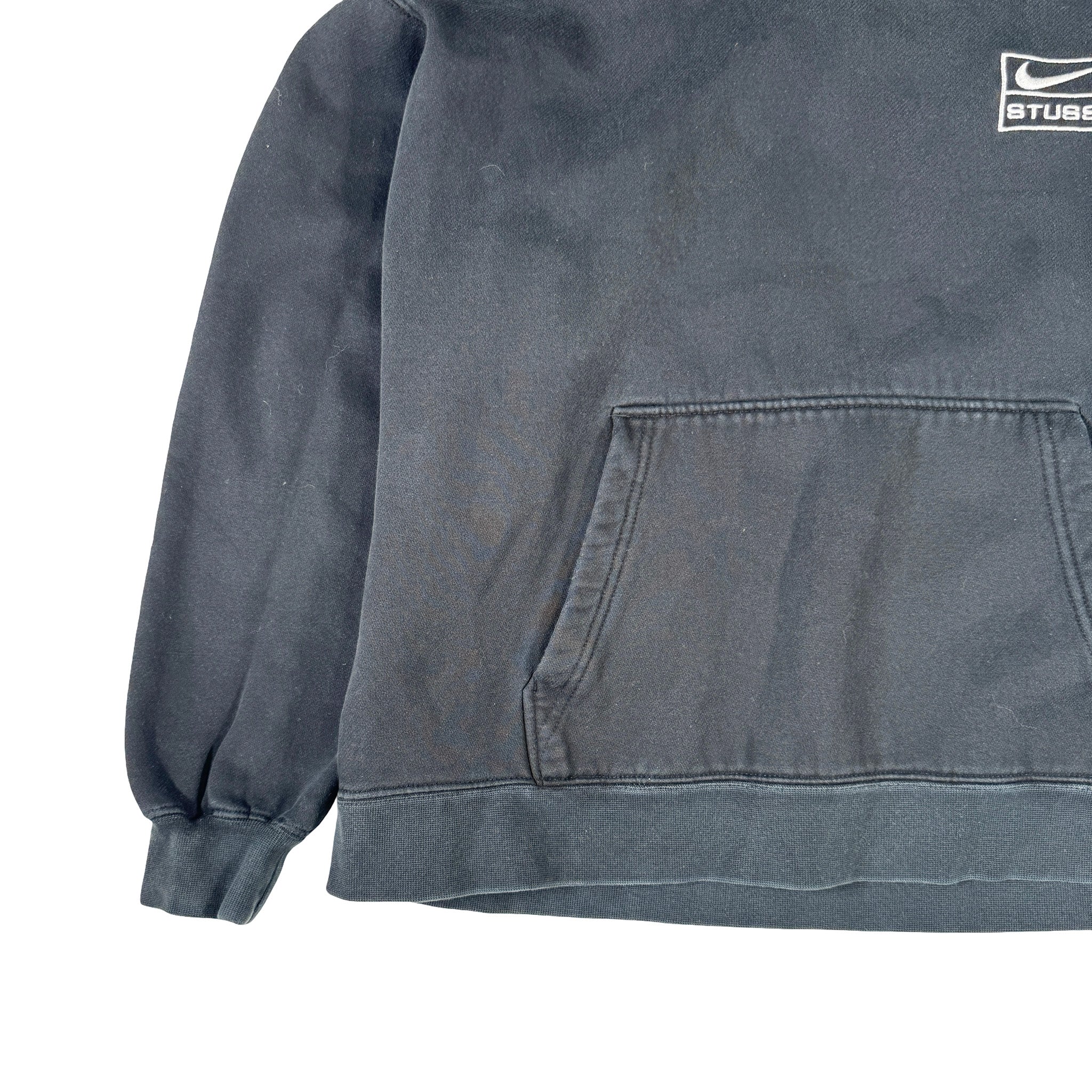 Nike Single Stitch Embroidered Hoodie Black XS