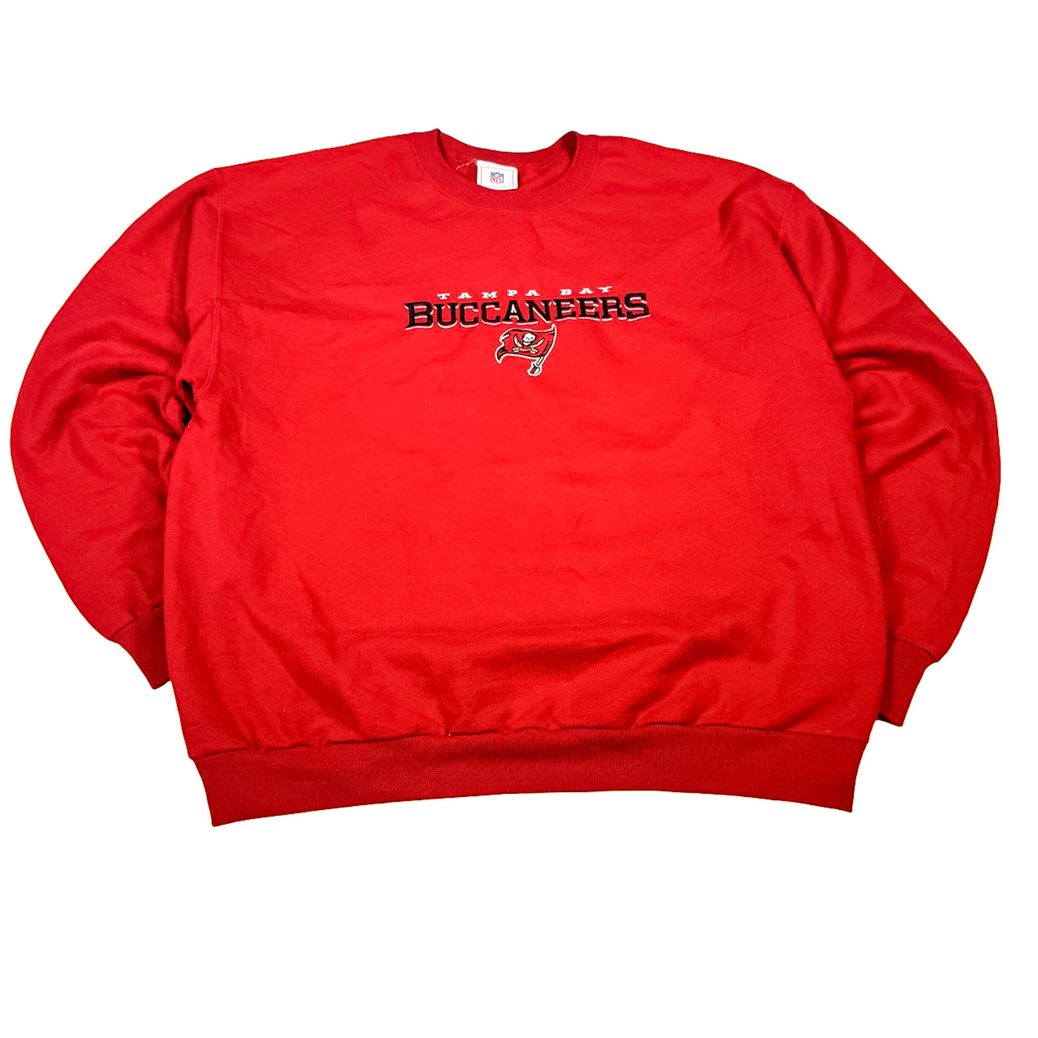 NFL Tampa Bay Buccaneers Red Crewneck Sweatshirt - L