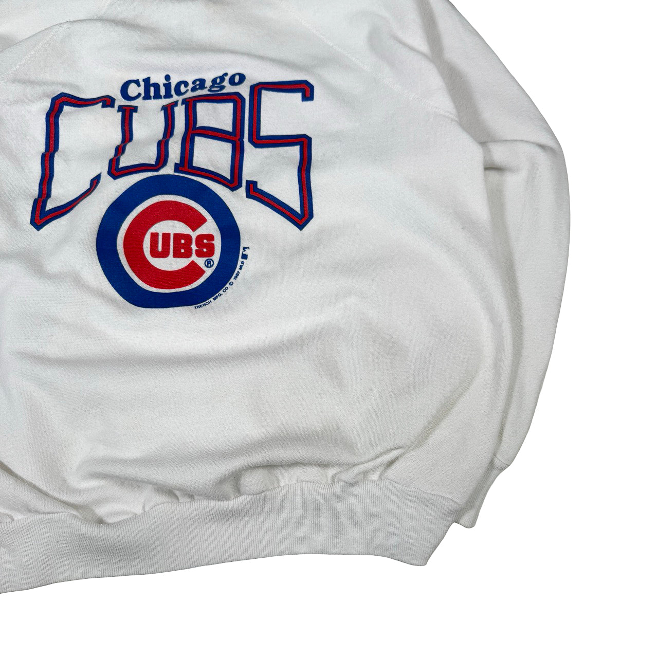 MLB Chicago Cubs White Crewneck Sweatshirt XL