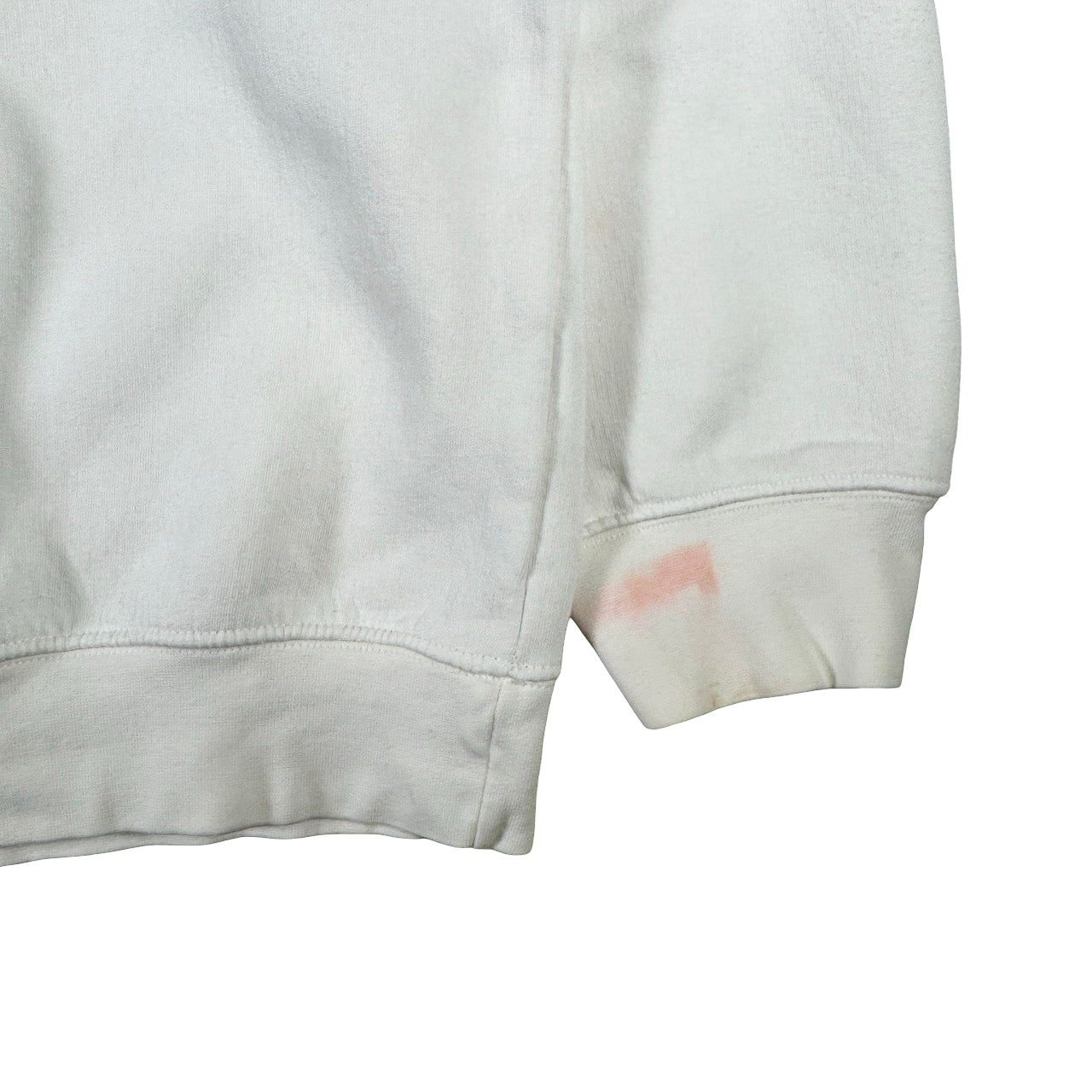 Vintage Nike White Swoosh Y2K Swoosh Vintage Sweatshirt L