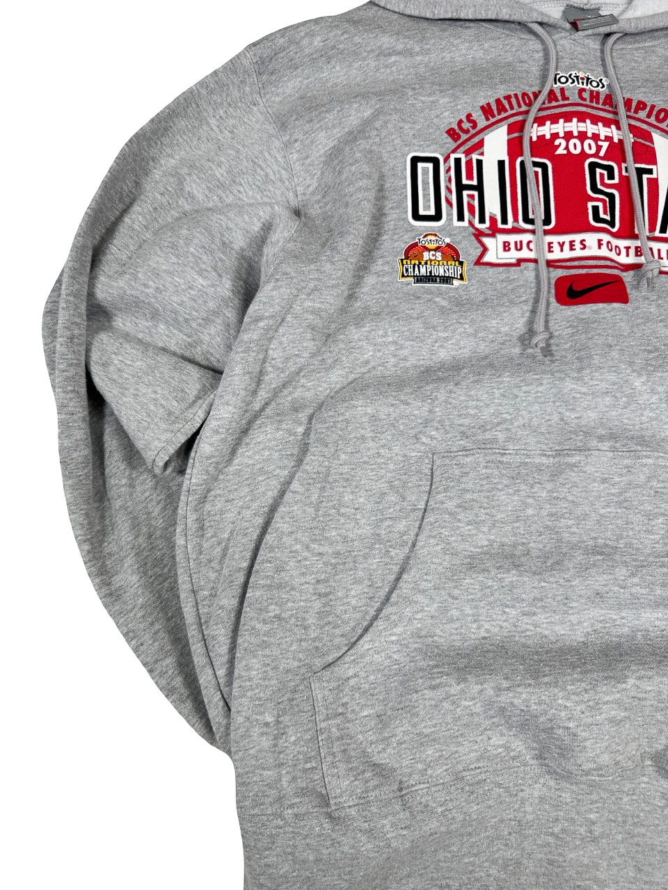 Nike Ohio State BCS Championship Hoodie — 2007 National Champions XL