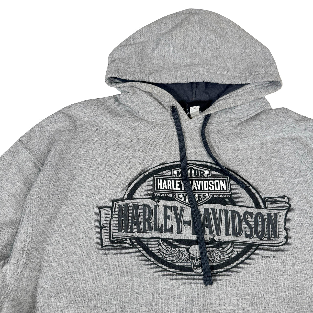 Harley Davidson Suffolk County Hoodie — 2010s Oakdale New York XXL