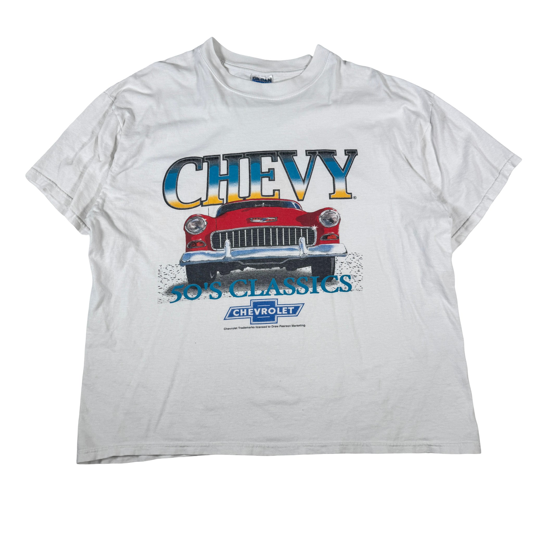 Gildan Chevy 50s Classics Single Stitch Made in USA Tee XL
