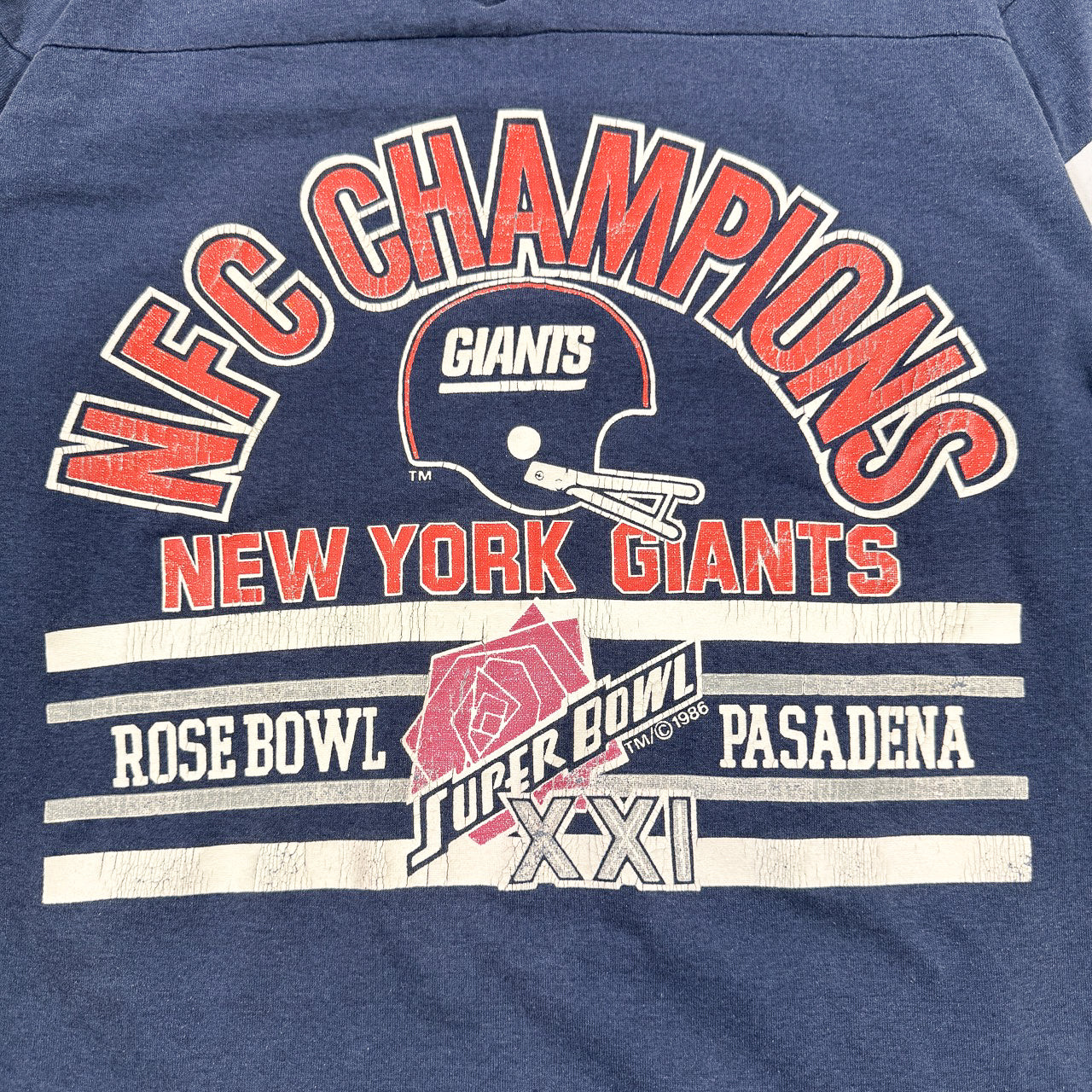 Vintage NFL New York Giants NFC Champions Tee L
