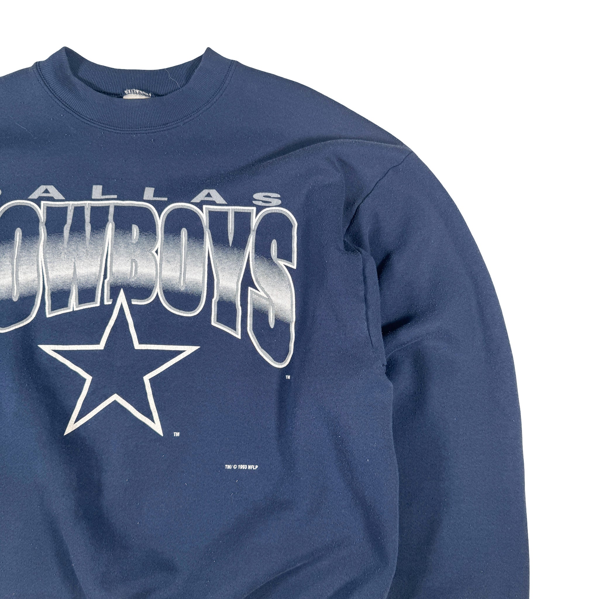 Fruit of the Loom Dallas Cowboys Single Stitch Made in USA Sweatshirt XL