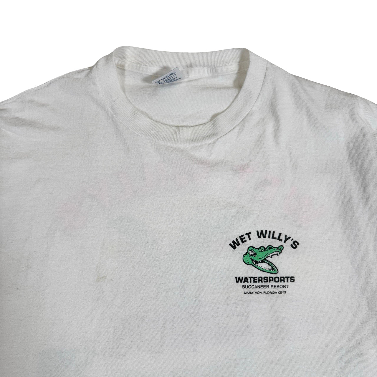 Buccaneer Resort Wet Willys Watersports Vintage T-Shirt L