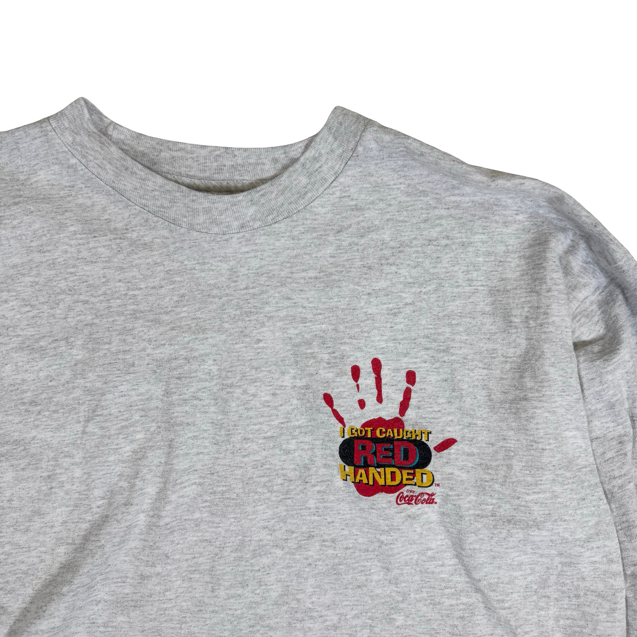 Coca Cola Get Caught Red Handed Shirt Vintage T-Shirt XL