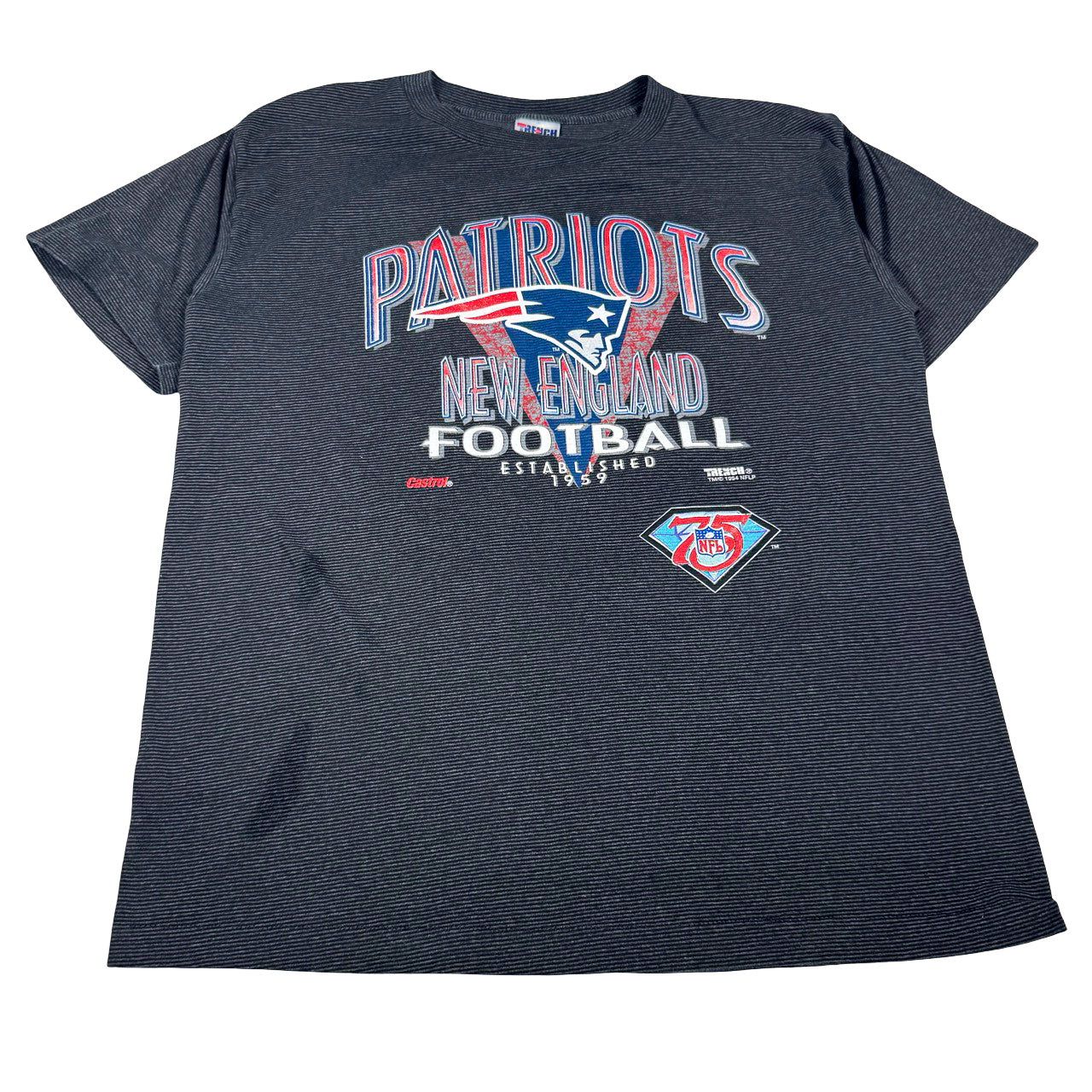 Patriots New England Football 1994 Vintage T-Shirt XL