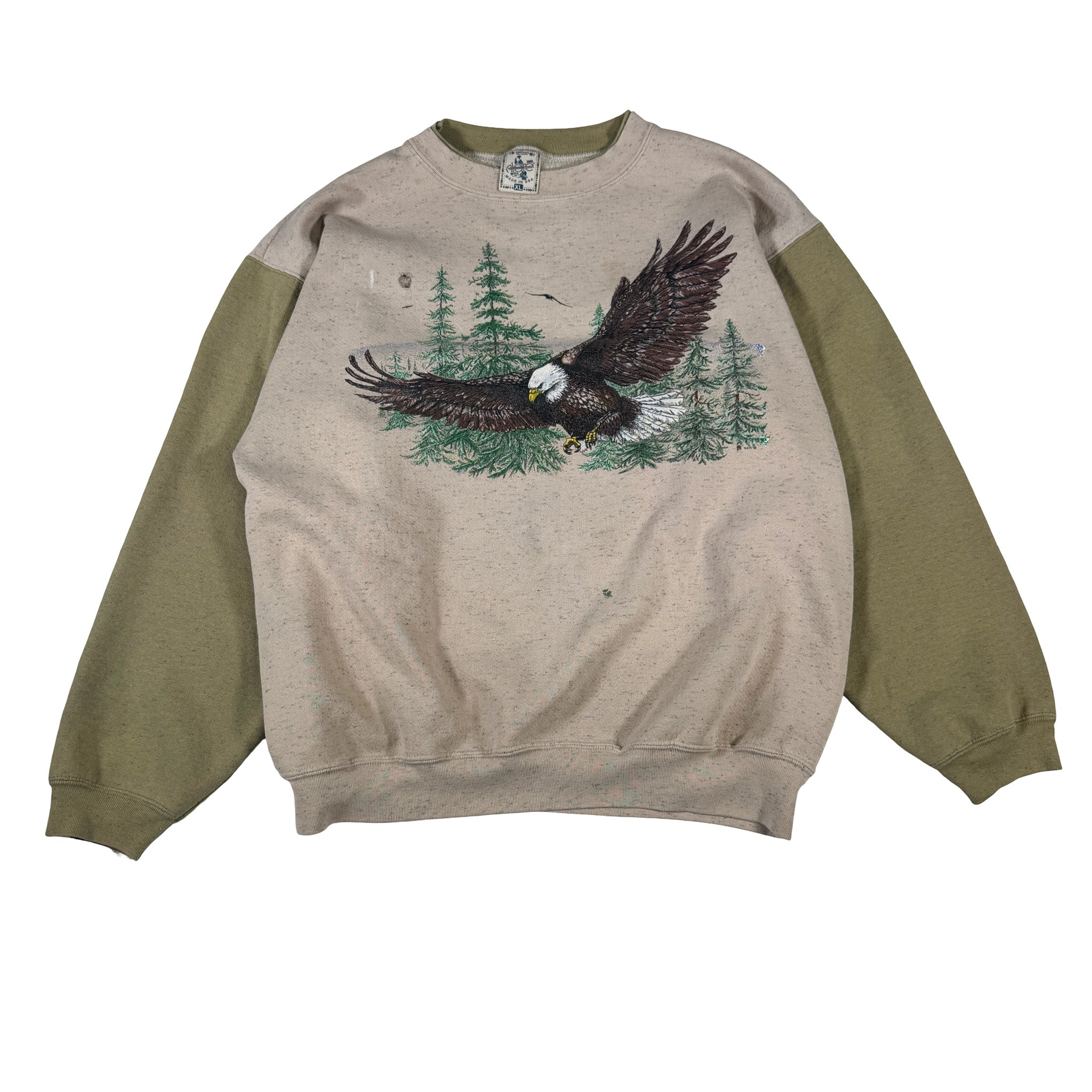 Absolute Quality Eagle Made in USA AOP Sweatshirt XL