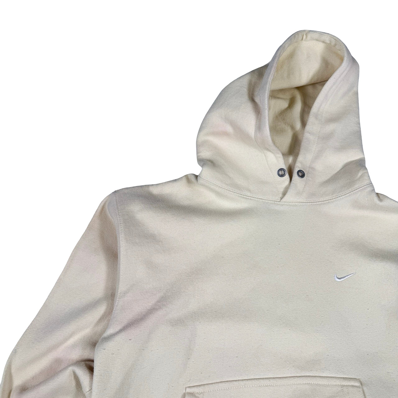 Nike Heavy Hoodie Light Yellow Small