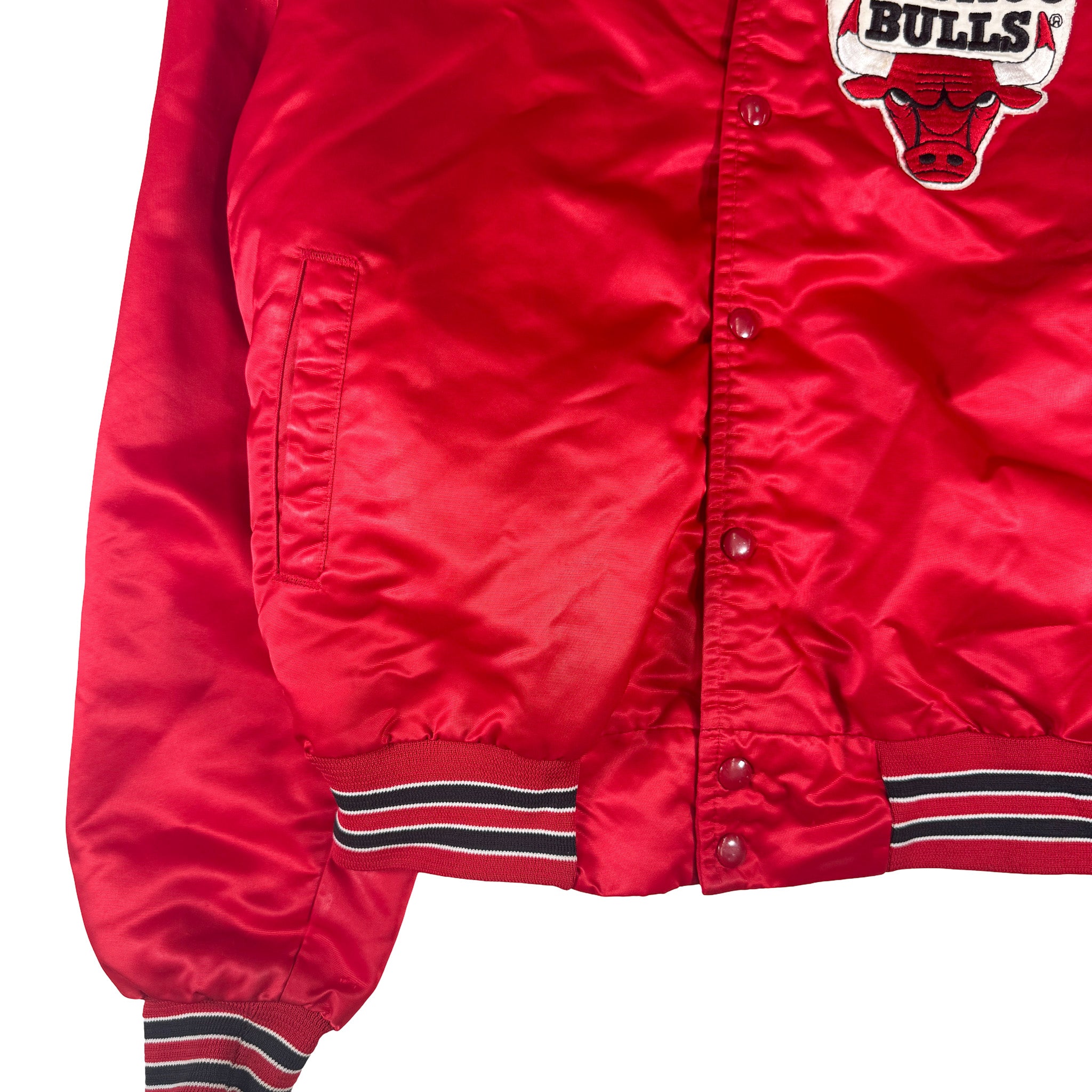 Chalk Line Chicago Bulls Made in USA Embroidered Jacket M