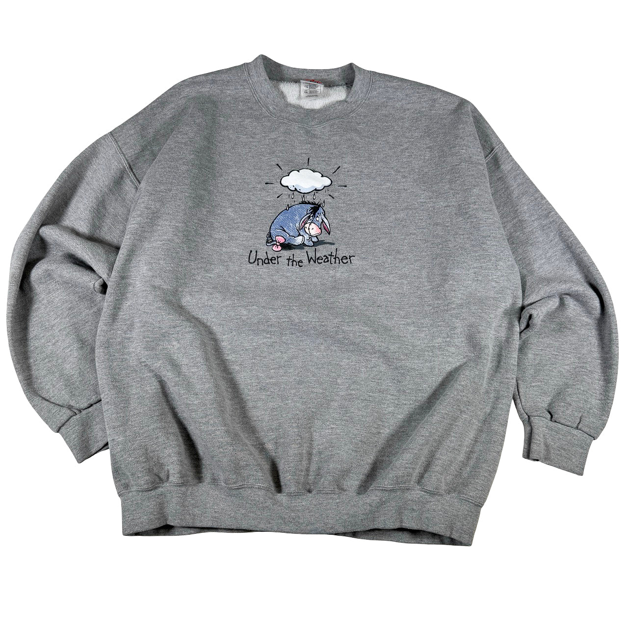Disney Grey Eeyore  Vintage Sweatshirt XXL