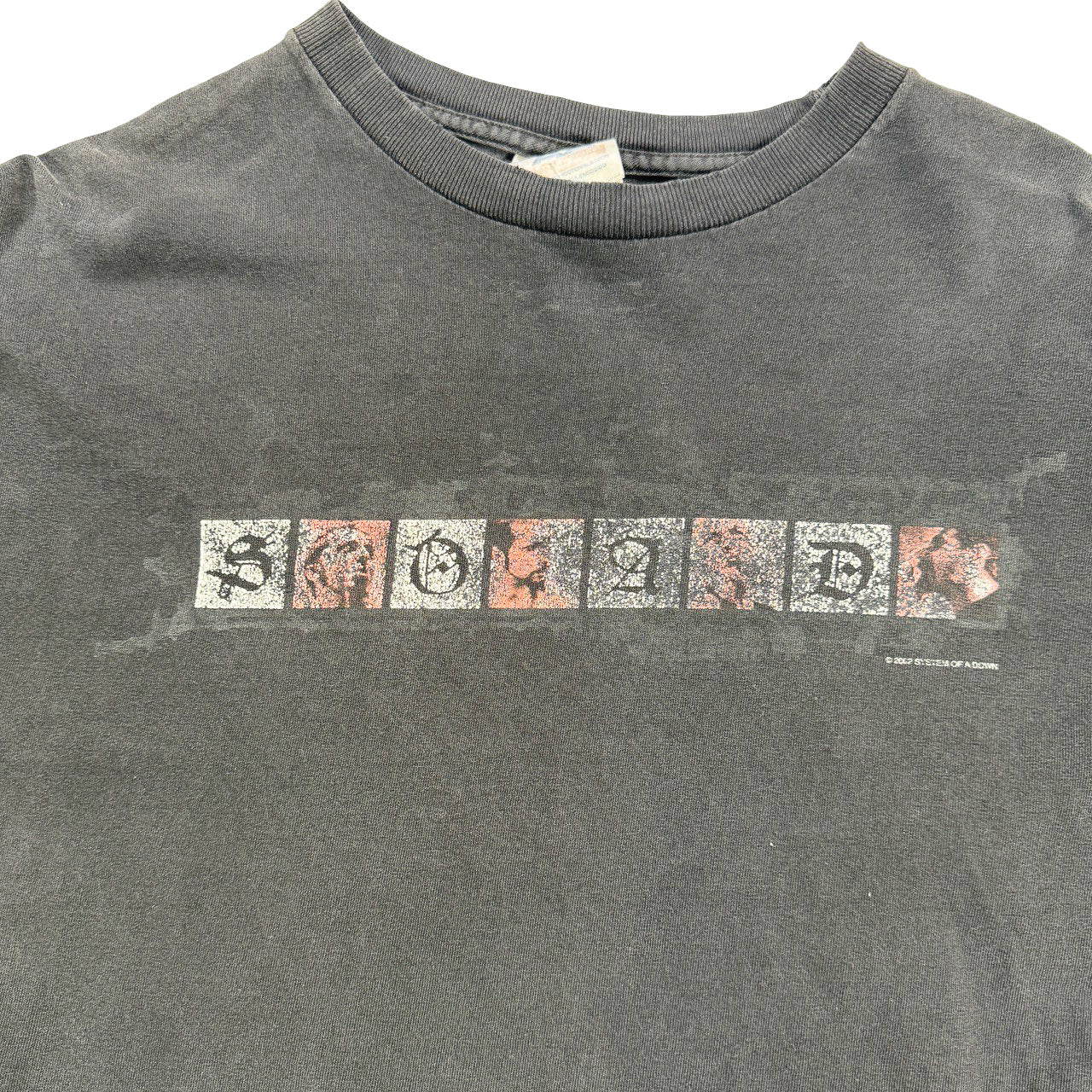 Vintage Band Tee System of a Down Distressed Tee XL