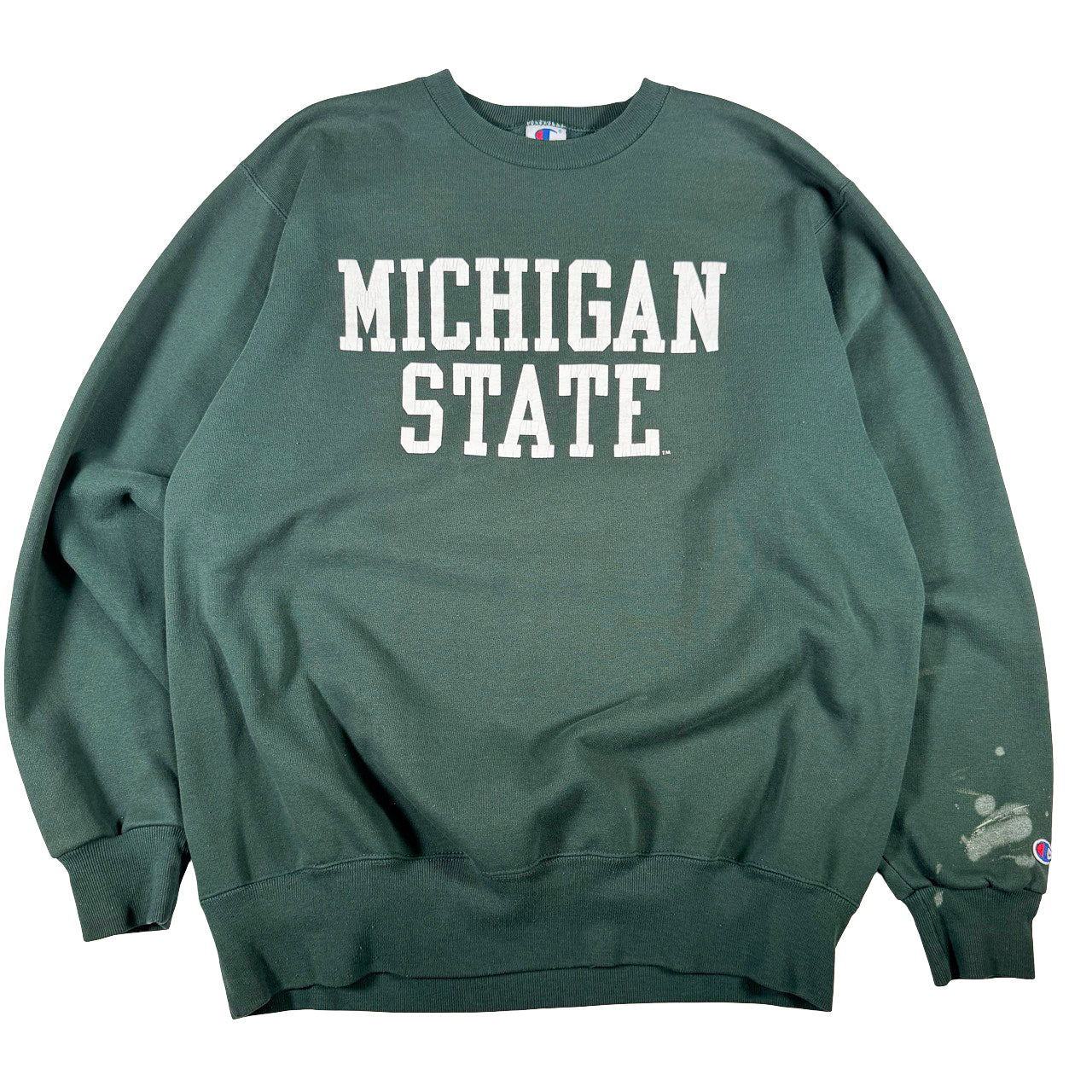 Champion Michigan State Merch Vintage Sweatshirt XL