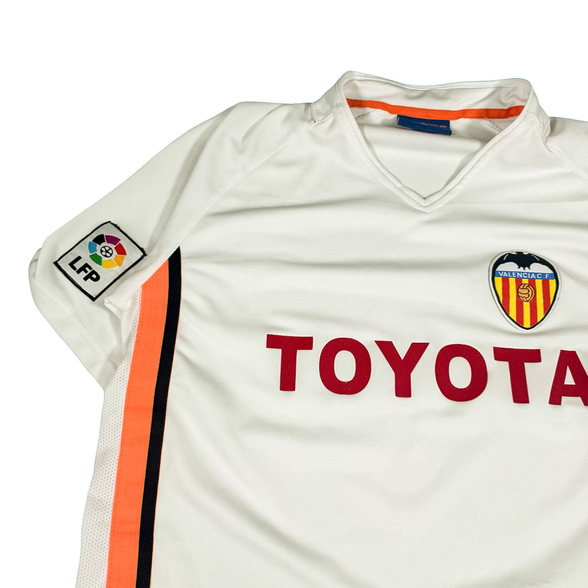 Maxima Valencia CF Toyota Nameless Jersey White Size M