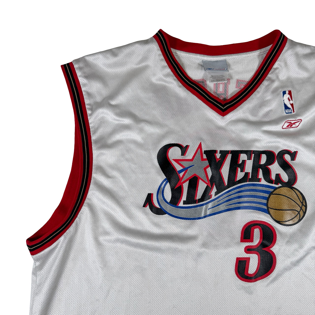 NBA Sixers Iverson Vintage Jersey XXL