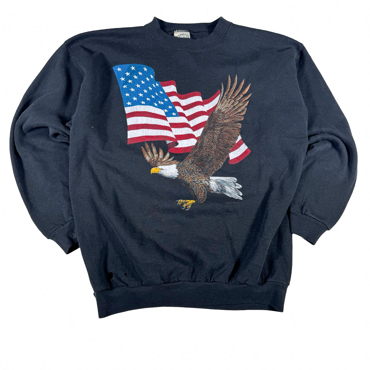 Cotton America Eagle Vintage Sweatshirt XL