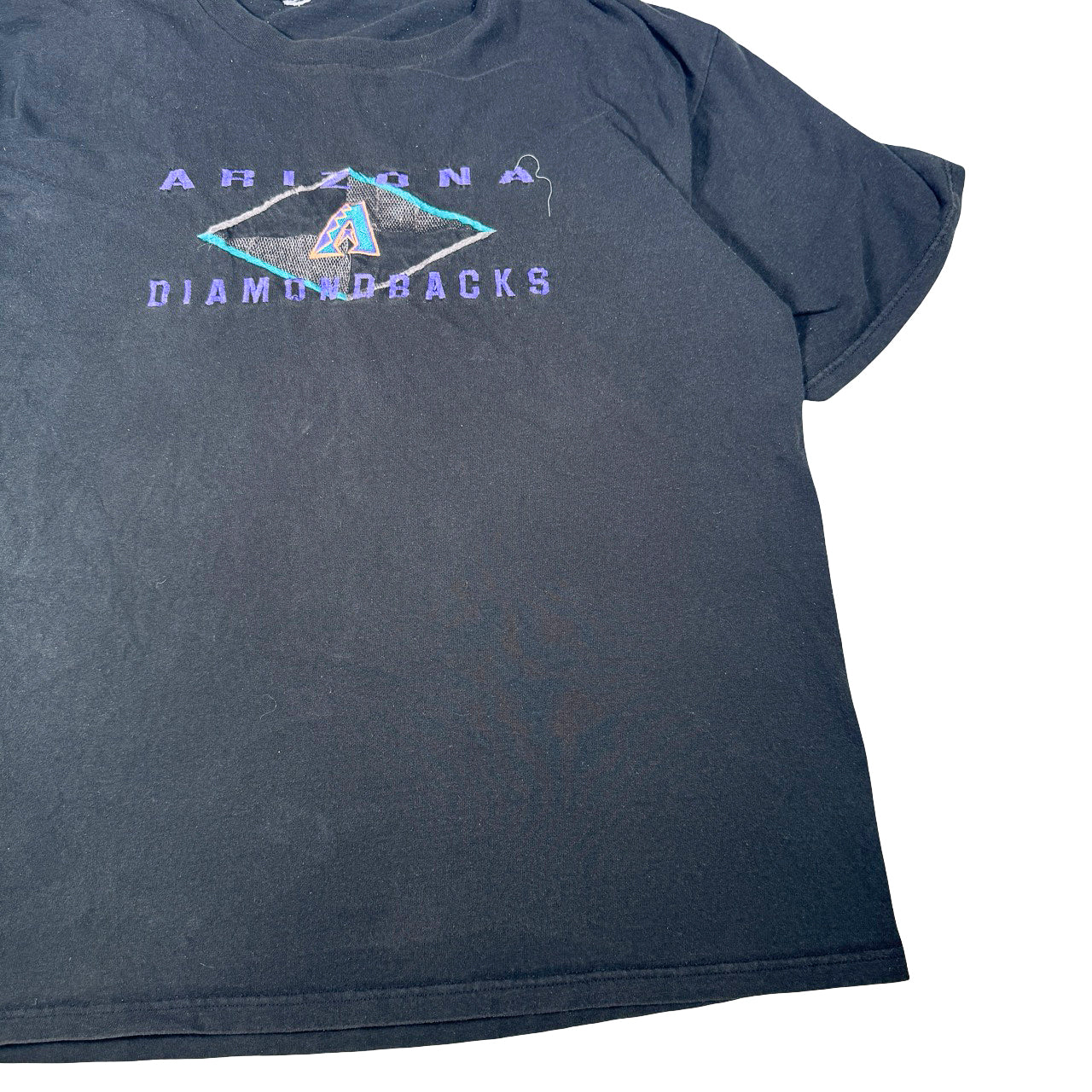 Arizona Diamondbacks Black T-Shirt Multi Colour A Logo XL