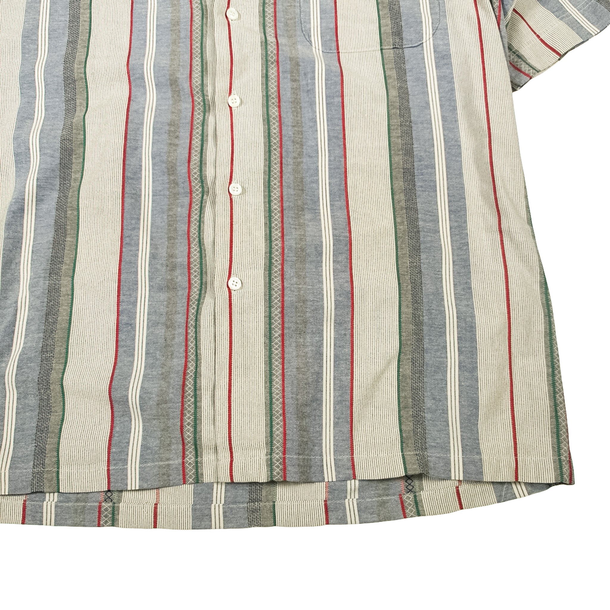 Miller Multi Colour Button-Up Cream Base L