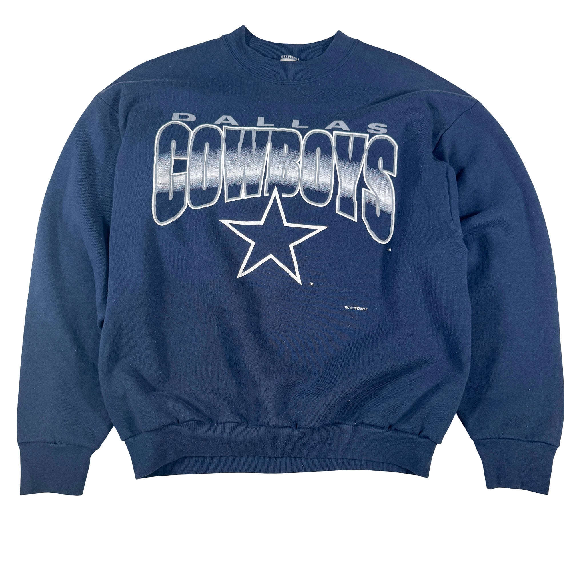 Fruit of the Loom Dallas Cowboys Single Stitch Made in USA Sweatshirt XL