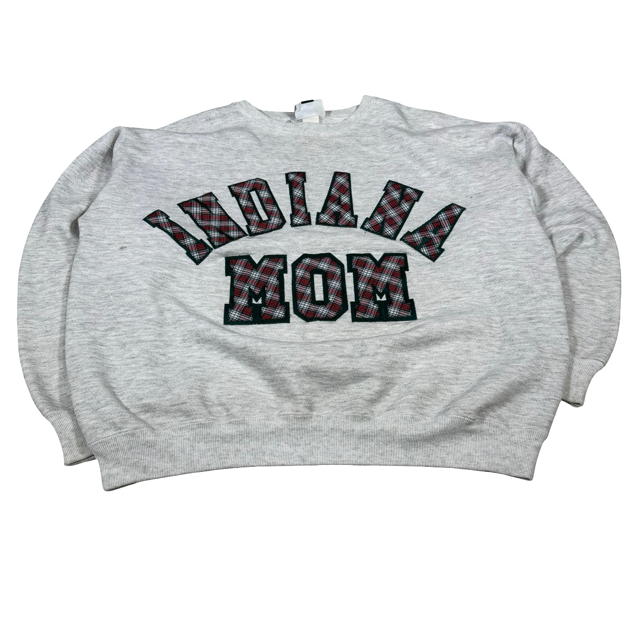 Indiana Mom Gray Crewneck Sweatshirt XL