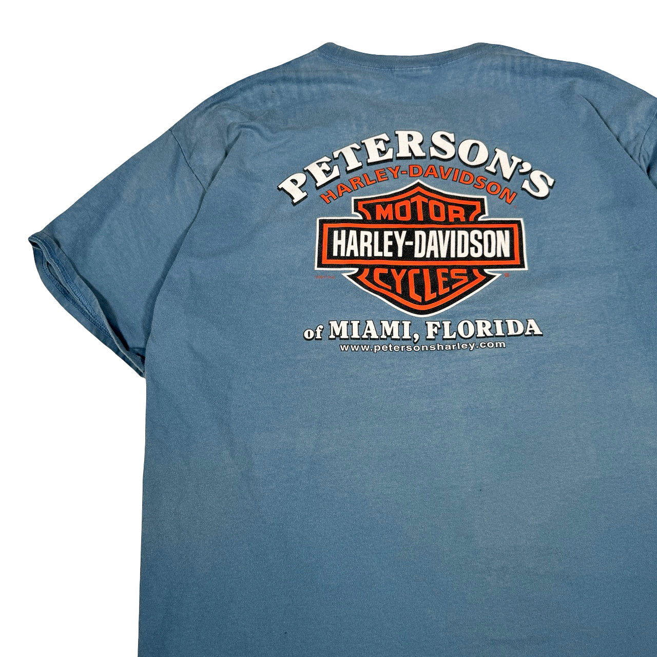 Harley Davidson Petersons Miami Florida T-Shirt XXL