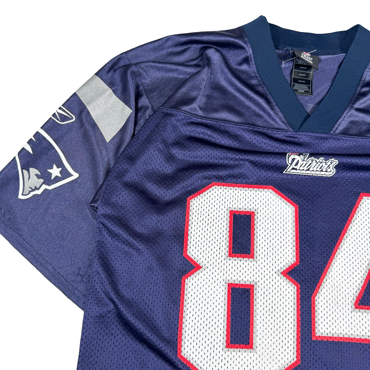 NFL New England Patriots Jersey #84 Branch Navy Size M