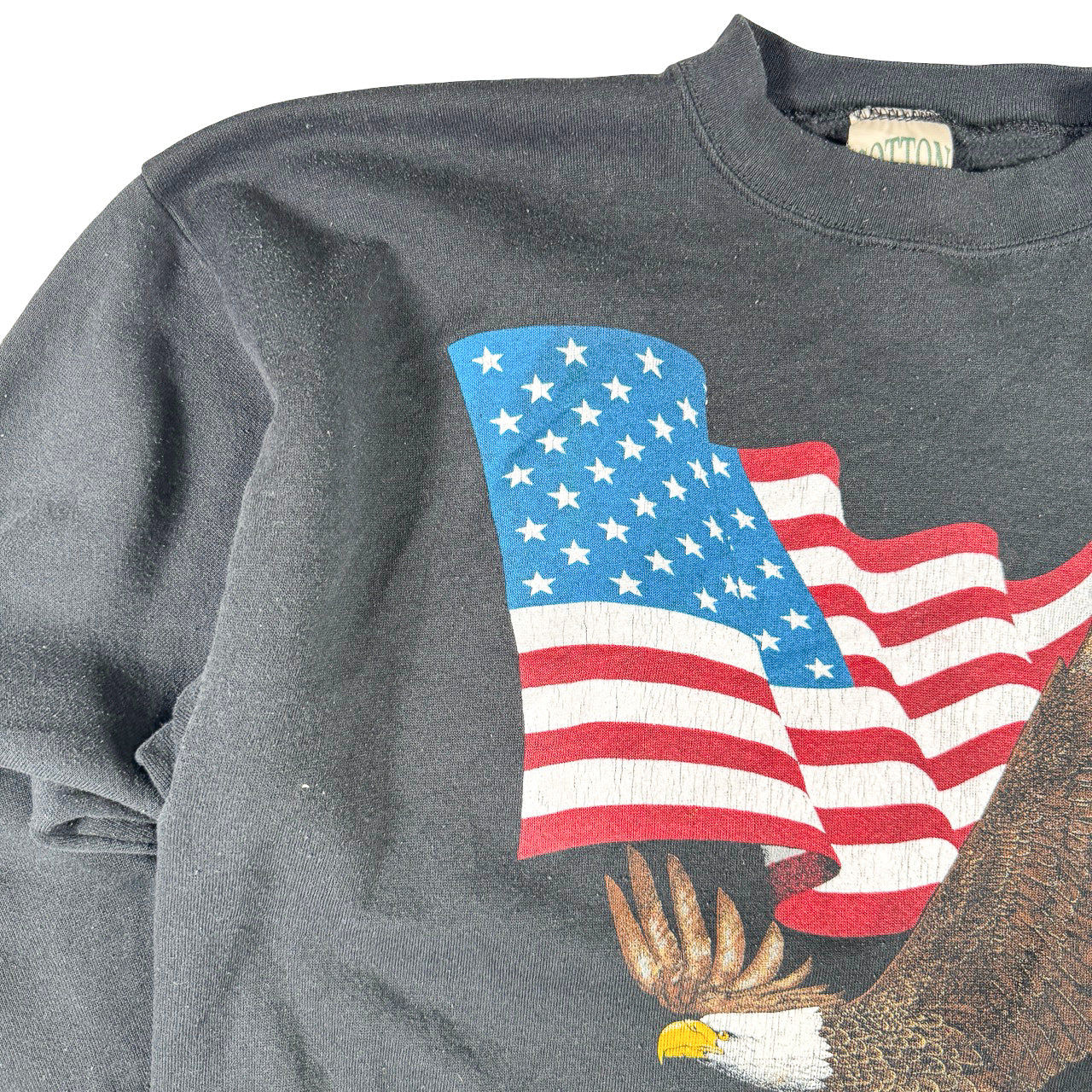 Cotton America Eagle Vintage Sweatshirt XL