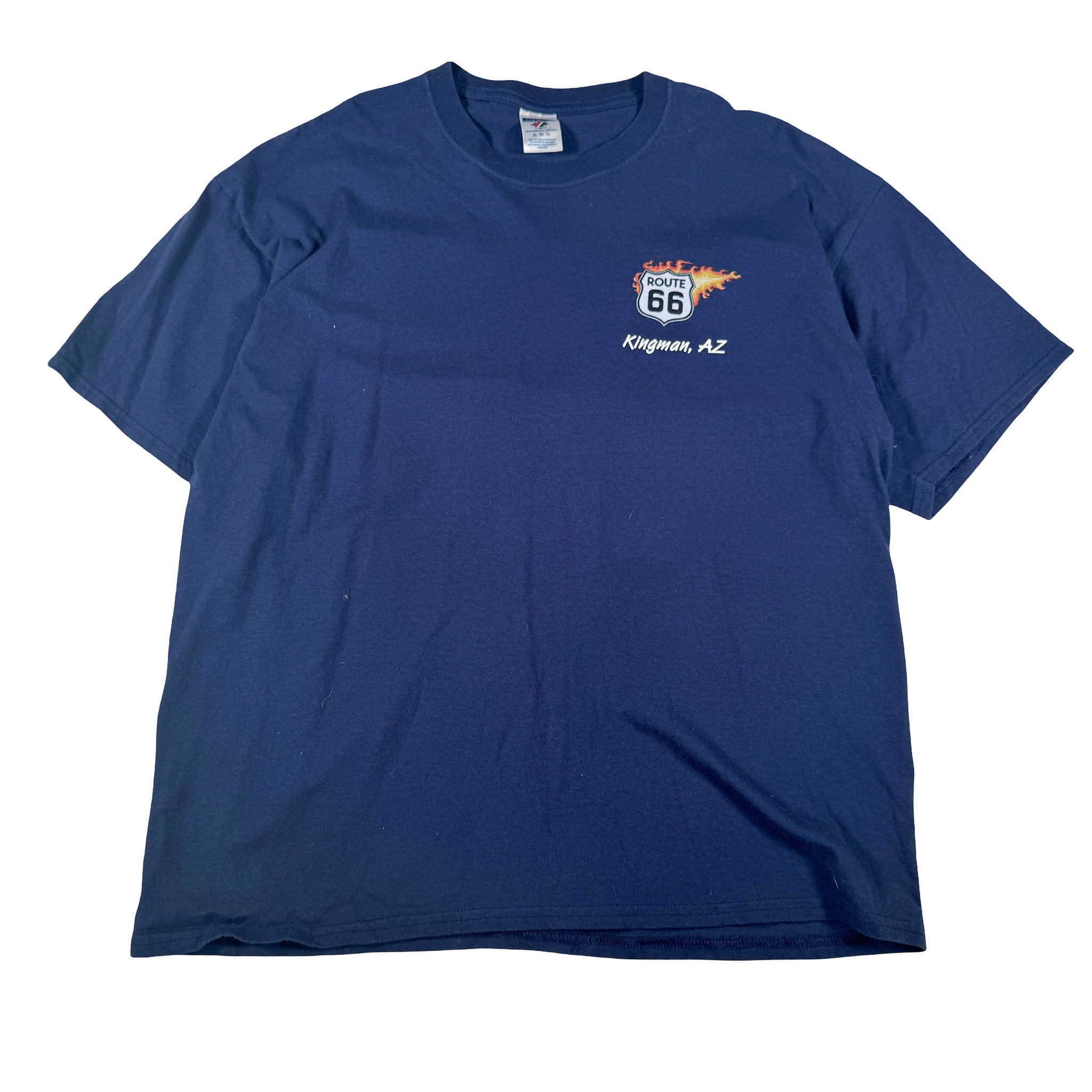 Jerzees AOP Double Stitch Route 66 Kingman Arizona Tee XL