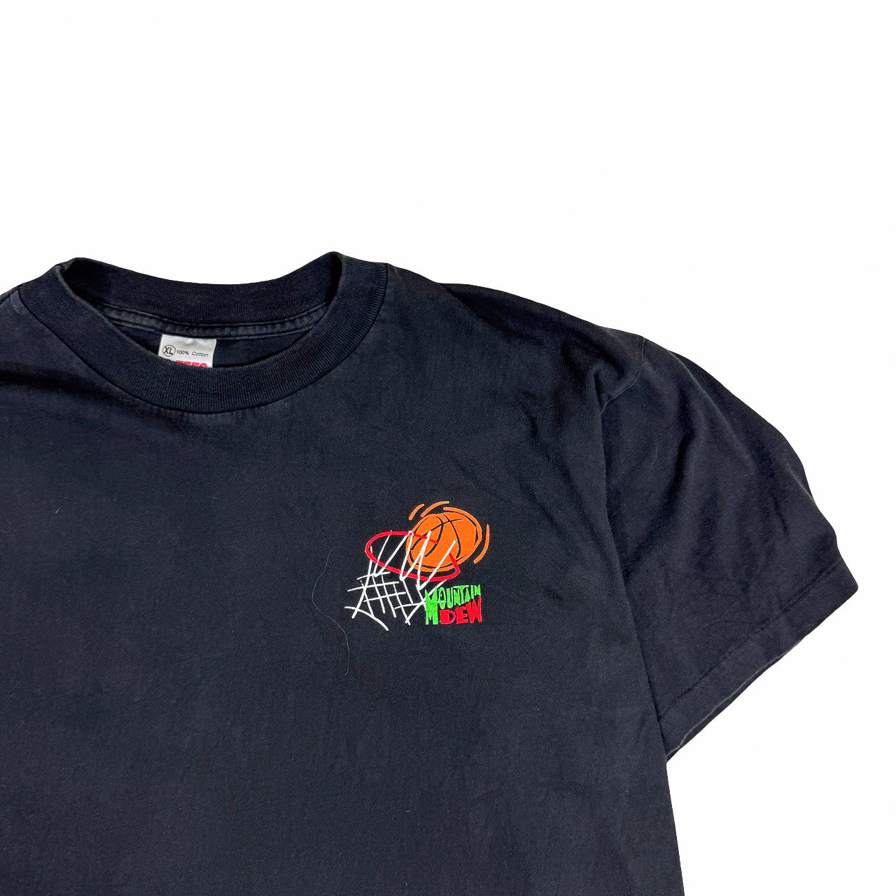 Mountain Dew Basketball Tee Vintage T-Shirt XL