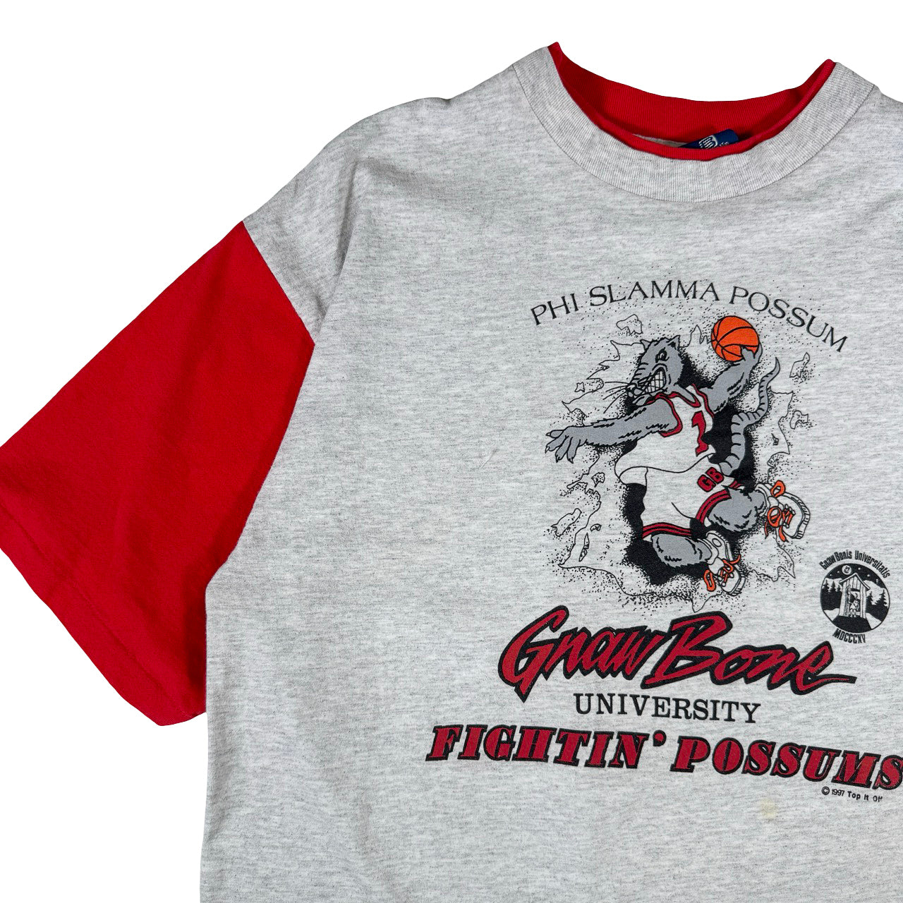 Gnaw Bone University Fightin' Possums  Vintage T-Shirt XL