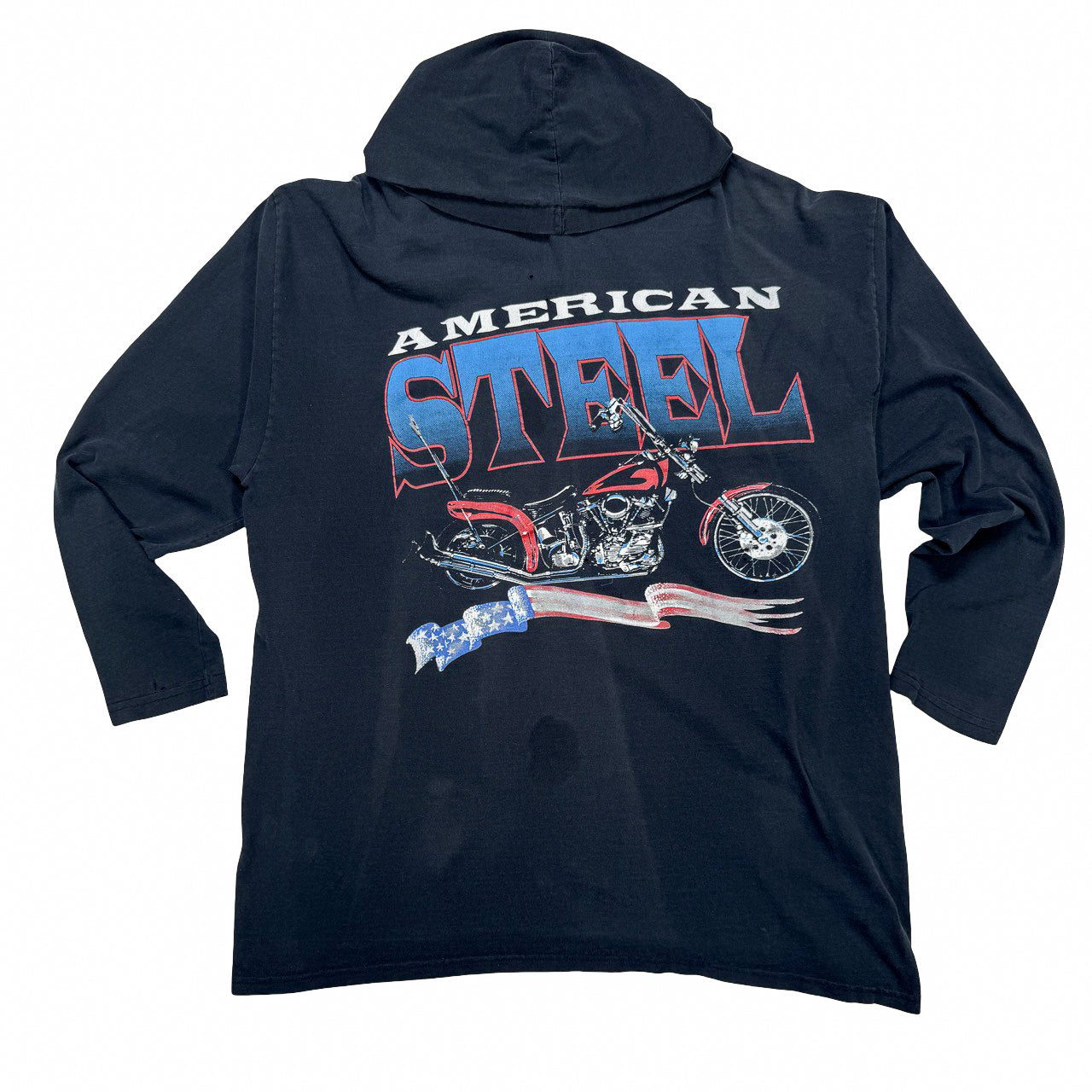 Vintage Cross Colours American Steel Hoodie