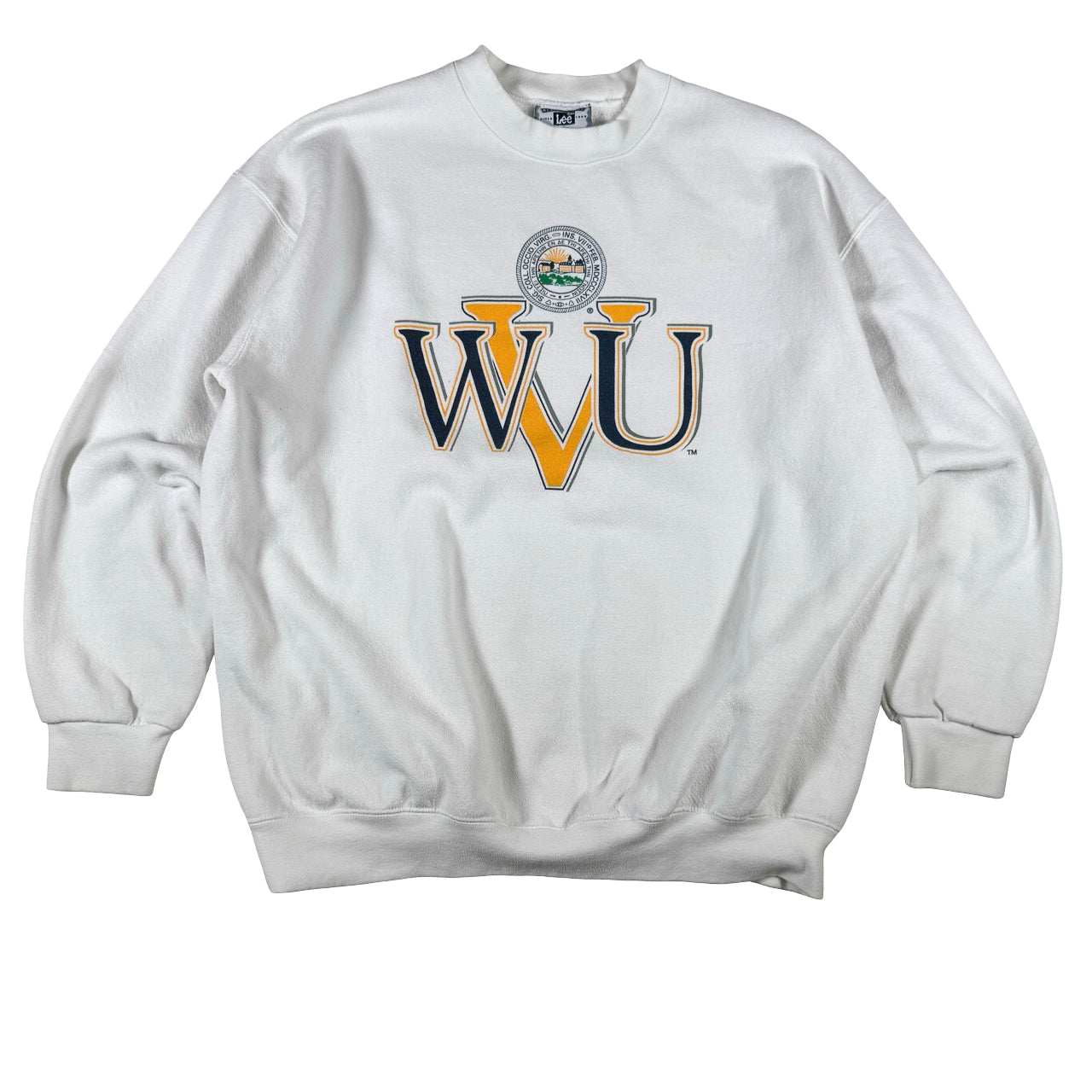 Lee Sports WVU Merch Vintage Sweatshirt XL