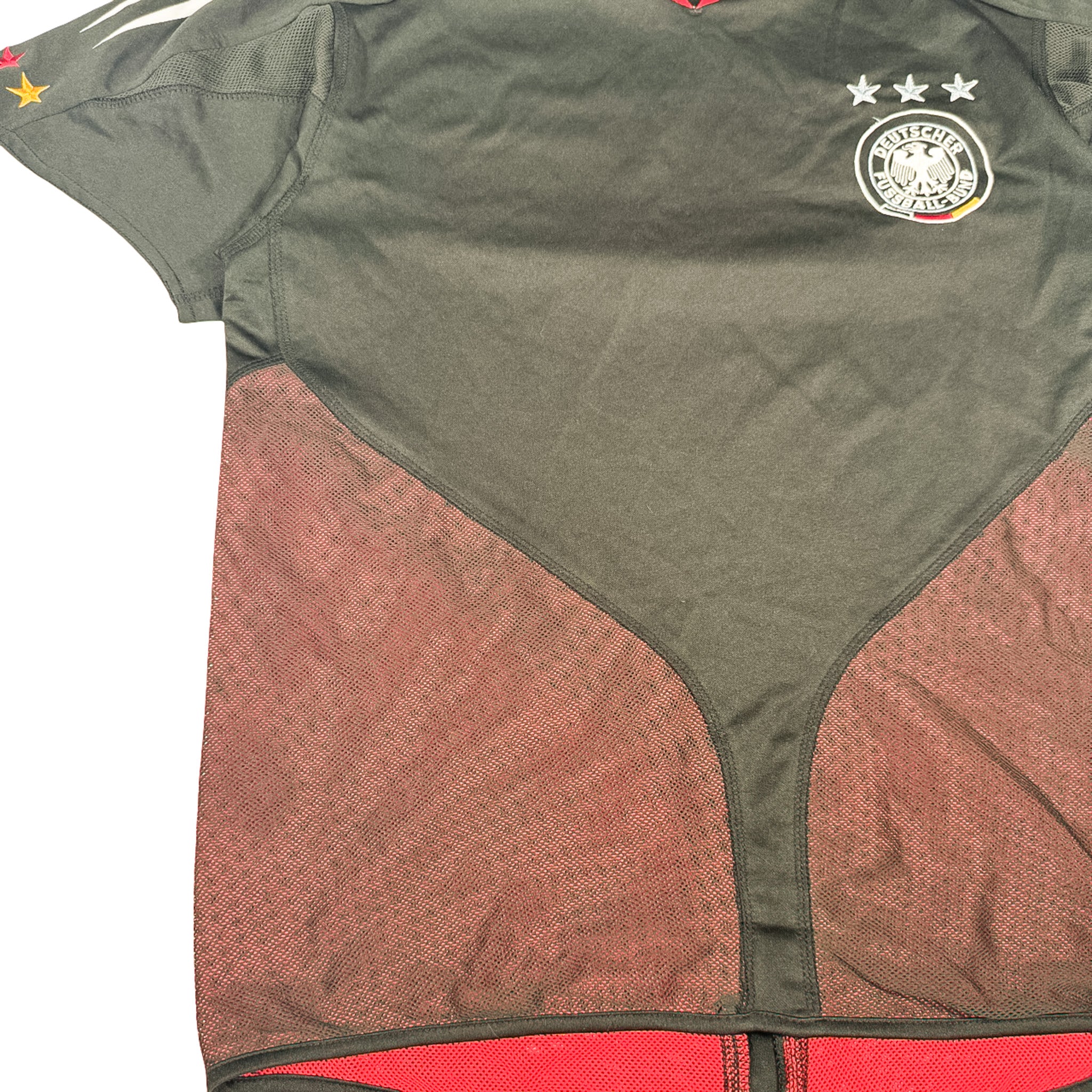 Maxima German Jersey Black/Red T-Shirt Size S