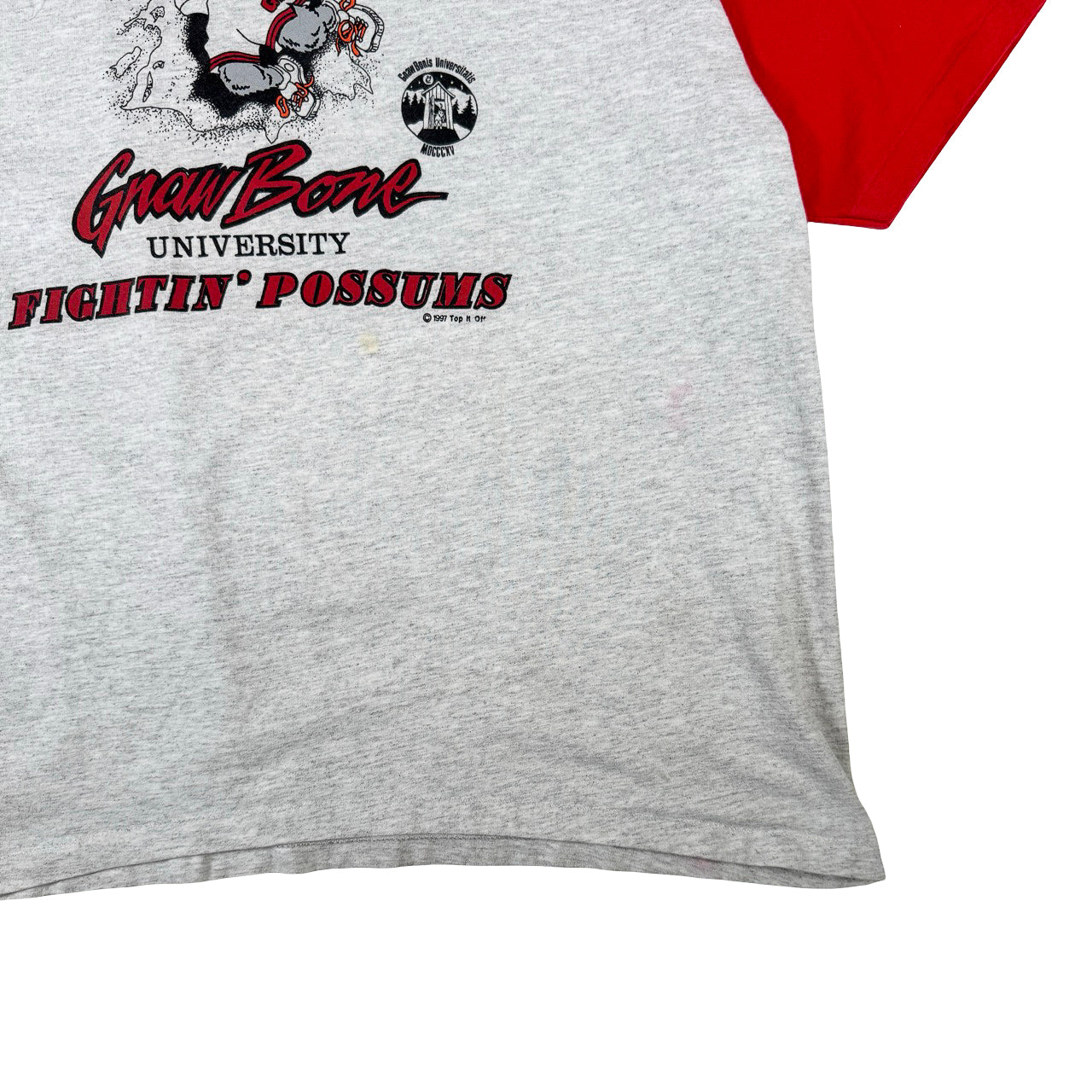 Gnaw Bone University Fightin' Possums  Vintage T-Shirt XL