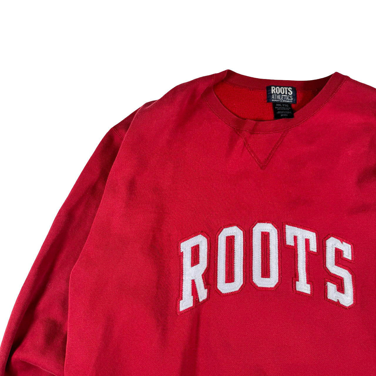 Roots Athletic Red Patch Vintage Sweatshirt XXL