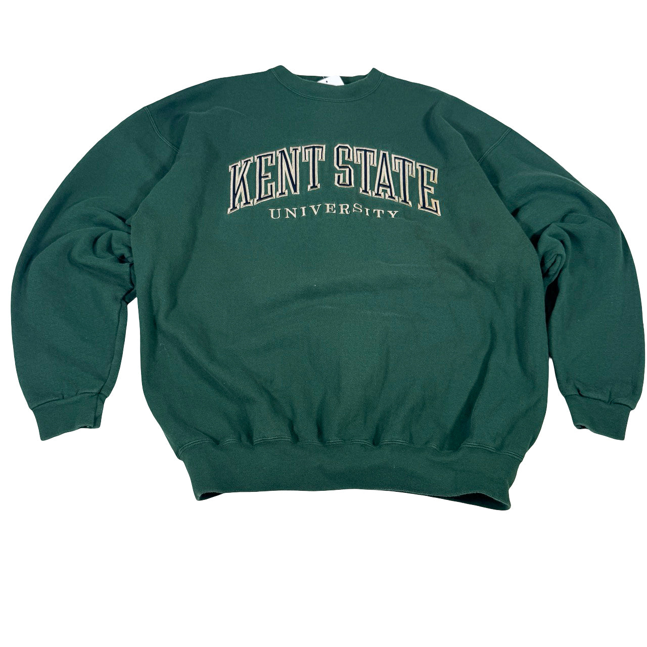 Kent State University Sweatshirt — Y2K Embroidered Lettering XXL