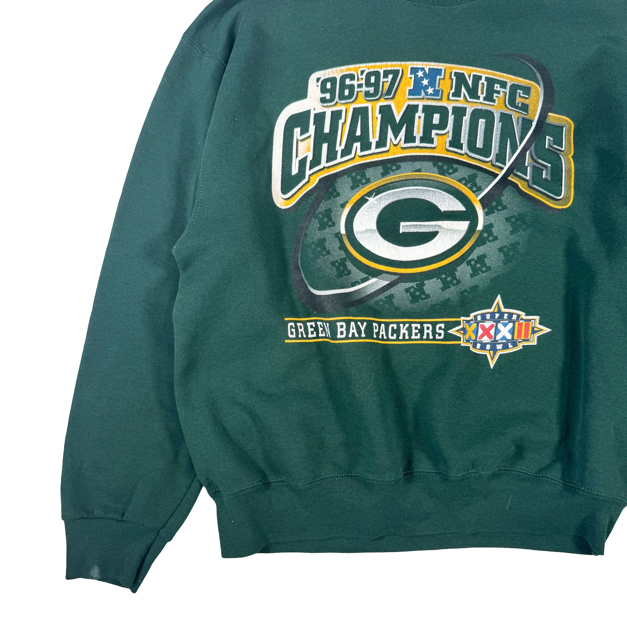 Pro Player Green Bay Packers Made in USA AOP Sweatshirt L